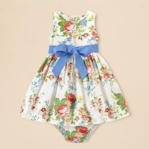 Ralph Lauren infant girls’ cotton dress 12mo